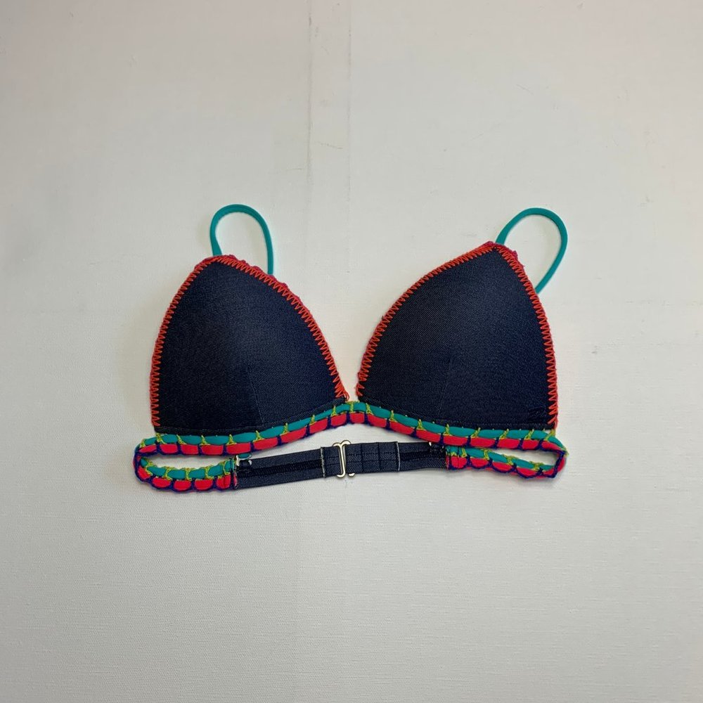 Billabong Denim & Stitch Bikini Top - Picture 4 of 6